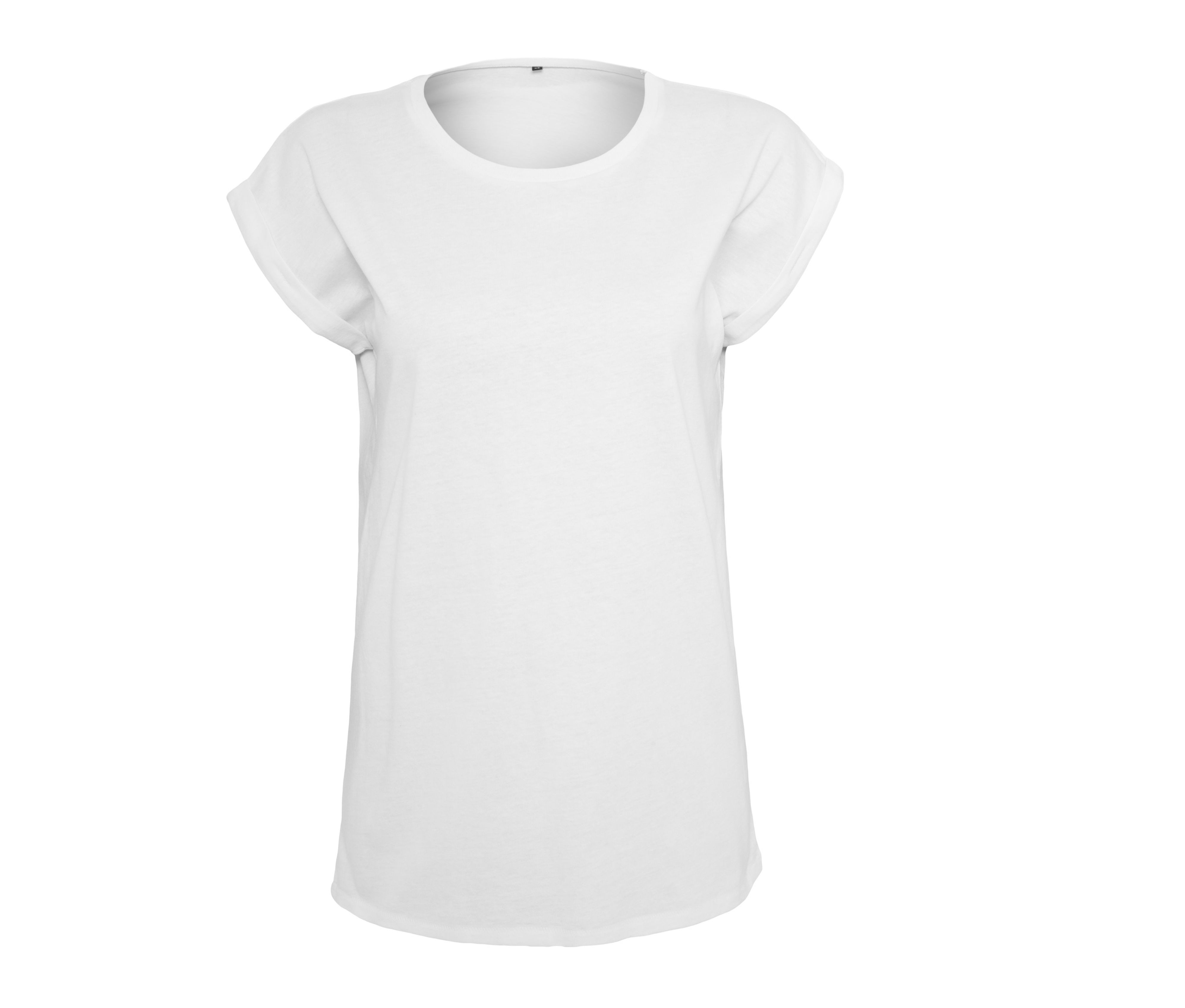 LADIES EXTENDED SHOULDER TEE