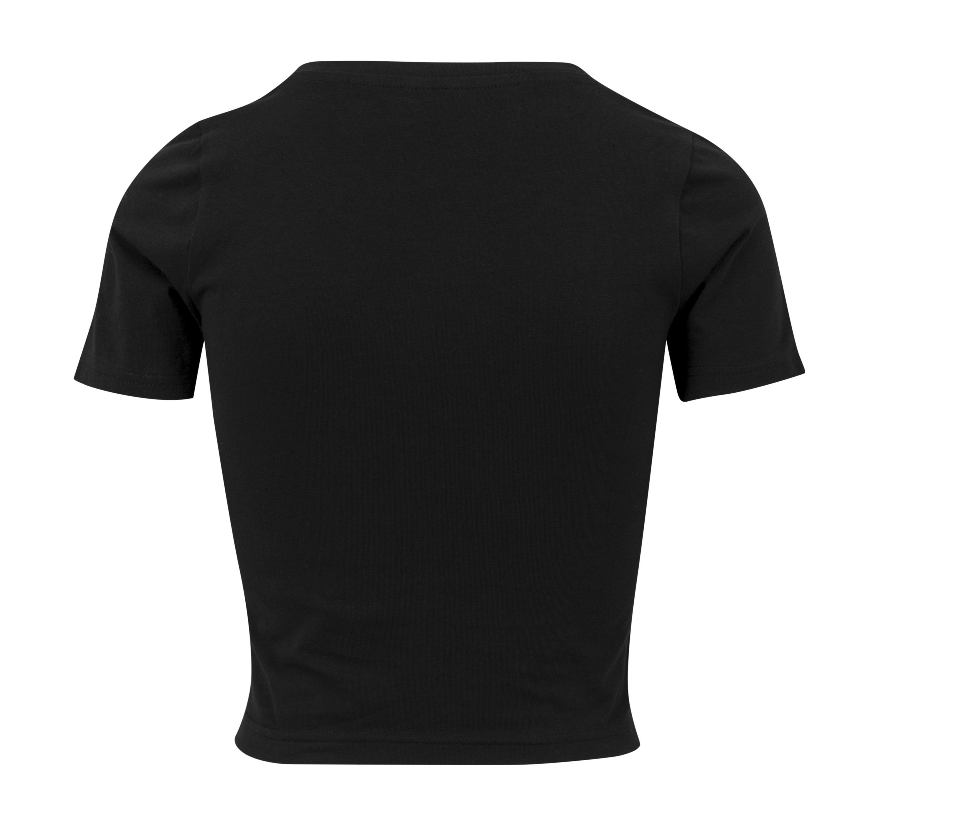 LADIES CROPPED TEE