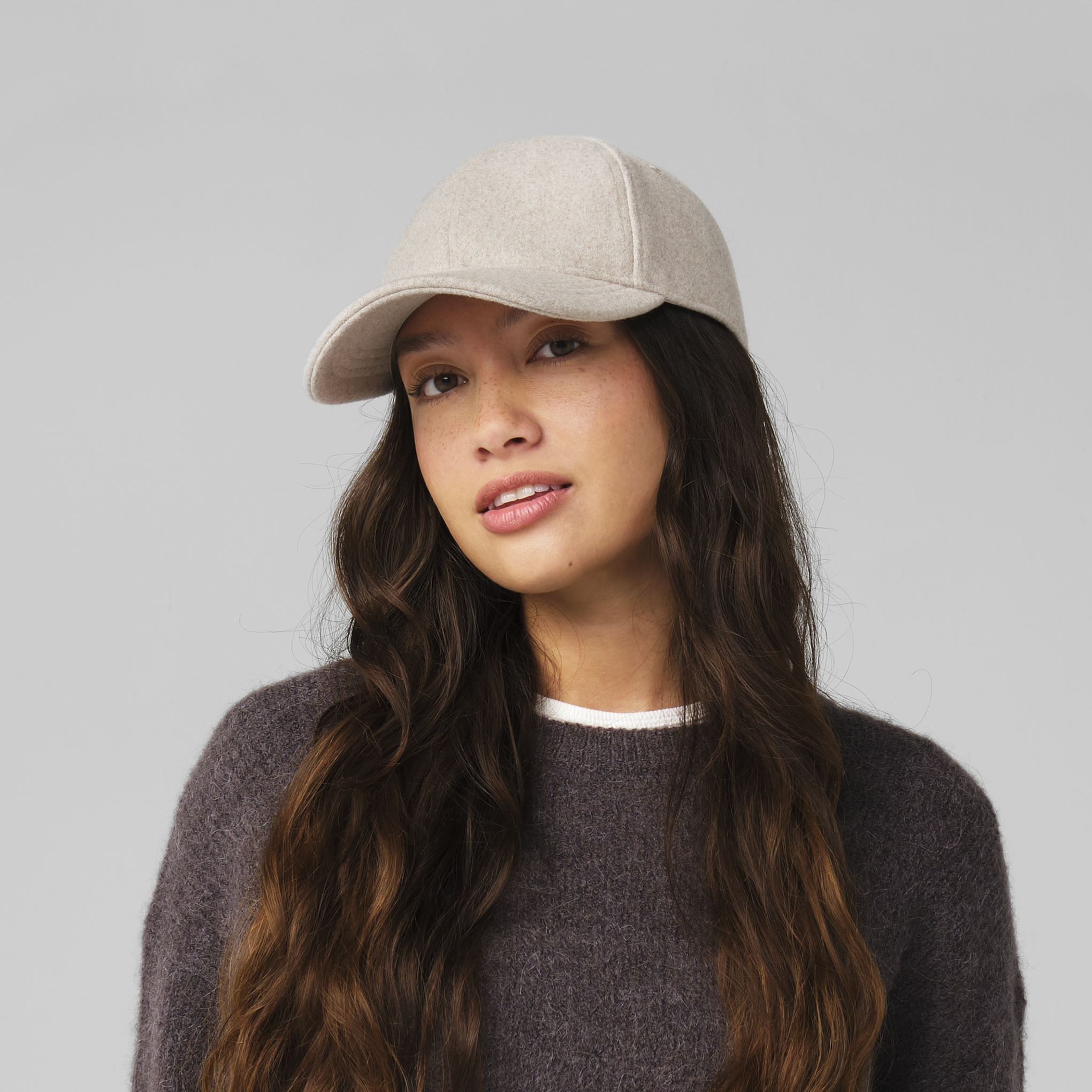 WOOL BLEND CAP